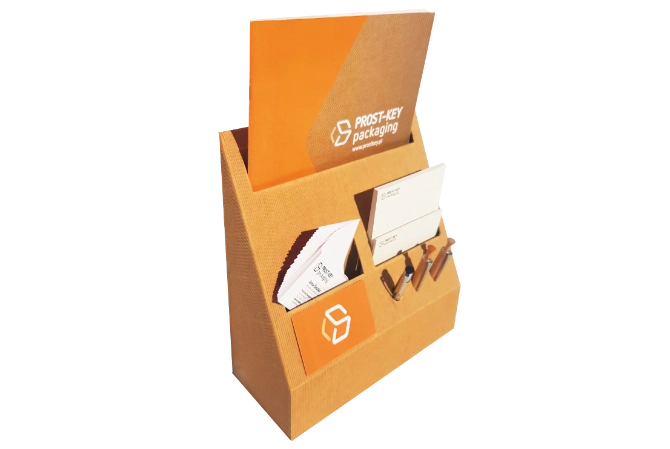 Cardboard leaflet dispenser